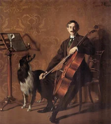 Portrait of the Cellist Juan de Azurmendi