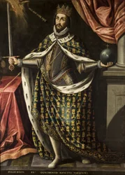 King Ferdinand el Santo by Ignacio de Ries (c. 1612-1661)