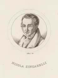 Portrait of the Composer Nicola Antonio Zingarelli
