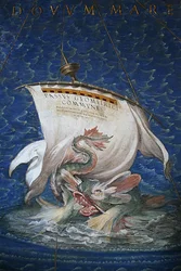 0 Detail of a Map by Ignazio Danti - Gallery of Maps