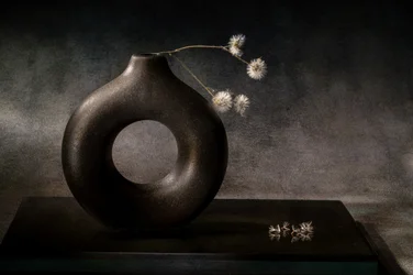 Elegant Dark Vase