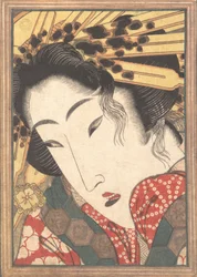 Rejected Geisha from Passions Cooled by Springtime Snow, 1824