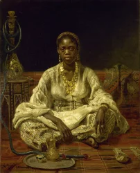 Black woman, 1875-1876