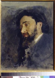 Portrait of the Author V. M. Garshin