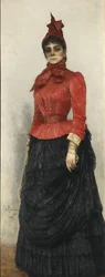 Portrait of Baroness Varvara Ikskul von Hildenbandt