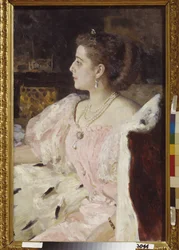 Portrait of Princess Nitalia Golovina