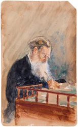 Portrait of the author Leo N. Tolstoy, 1900s