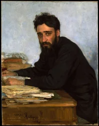 Portrait of the Author Vsevolod M. Garshin