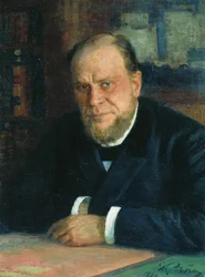 Portrait of the Lawyer and Author Anatoli Fyodorovich Koni