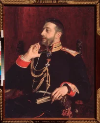 Portrait of the Poet K.R. (Grand Duke Konstantin Konstantinovich of Russia)