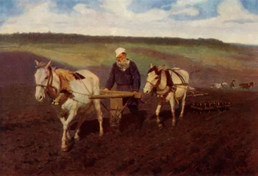 The Ploughman Leo Nikolayevich Tolstoy at the Plough