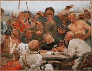 The Zaporozhye Cossacks Write a Mocking Letter to the Turkish Sultan
