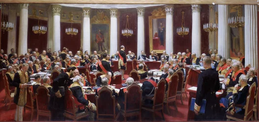 The Centenary Session of the State Council in the Marie Palace on 5th May 1901