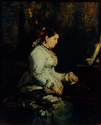 Woman at a Grand Piano