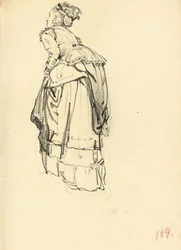 Woman in Dress from Behind