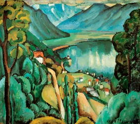 Lake Geneva, 1914