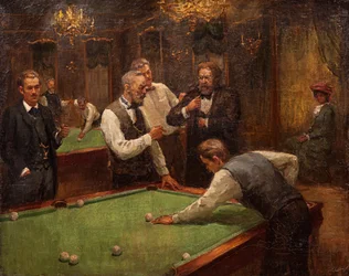 Billiard Players
