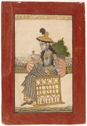 A Bejeweled Lady, Kota School, 1690-1720