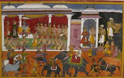 A Brahmin consults Rama about his son