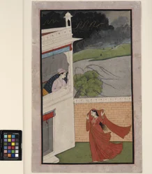 A lady comes to her lover