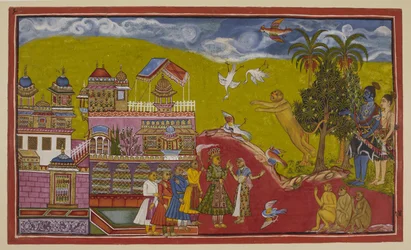 Sugriva and his allies have come to Bali