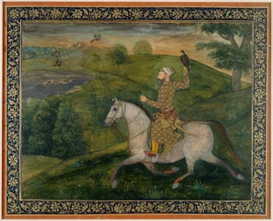 Alivardi Khan Goes Hawking