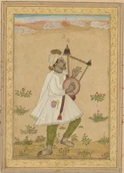 An African Lyre Player, c.1640-1660