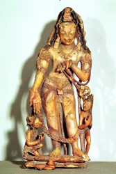 Avalokitesvara figure, from Kashmir