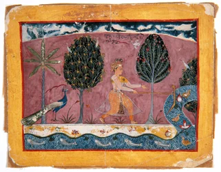 Balarama with His Ploughshare at the Jamna River