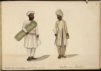 Bohori Mat-Seller; Kathiawar Tailor
