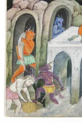 Demons in a Wild Landscape (detail)