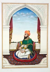 Fakir Syad Aziz-o-Deen, from The Kingdom of the Punjab, its Rulers and Chiefs, volume I