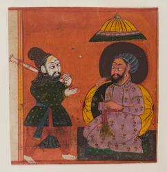 Fragment of a Page from a Markandeya Purana Series