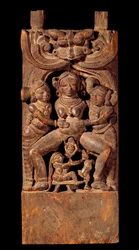 Representation of Mahamai, Mother Goddess, Giving Birth