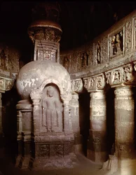 Interior of Cave 19