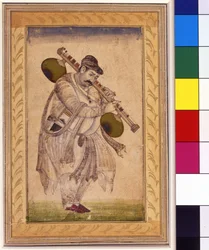 Naubat Khan, the Vina Player