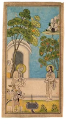 One Holy Man Comes Visiting Another