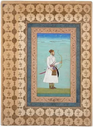 Portrait of Luhrasp Khan, Mughal Dynasty, c.1655–65