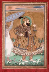 Portrait of Sultan Abul Hasan of Golconda, Standing