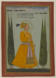 Posthumous Portrait of Maharaja Ajit Singh of Marwar