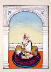 Rajah Iej Singh, from The Kingdom of the Punjab, its Rulers and Chiefs, volume I