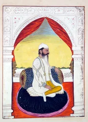 Rajah Sahib Dyal, from The Kingdom of the Punjab, its Rulers and Chiefs, volume I