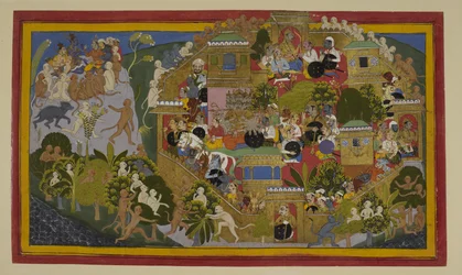 Ravana assigns Lanka’s defenses; Rama scouts from Mount Suvela