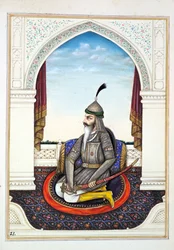 Sirdar Harri Singh, from The Kingdom of the Punjab, its Rulers and Chiefs, volume I