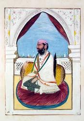 Sirdar Hukm Singh (Malwai), from The Kingdom of the Punjab, its Rulers and Chiefs, volume II