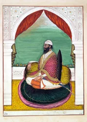 Sirdar Mangal Singh, from The Kingdom of the Punjab, its Rulers and Chiefs, volume I