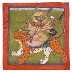 The Boar-faced Goddess, Varahi, c.1660-70