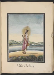 The sage, Visvamitra