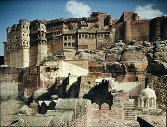View of the Mehrangarh Fort