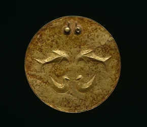Ceremonial Pectoral Disk (Karse), Moluccas peoples, early 19th century
